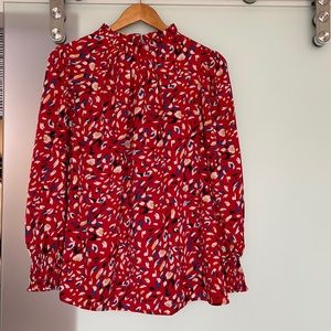 NWOT Jodifl Medium Red Top